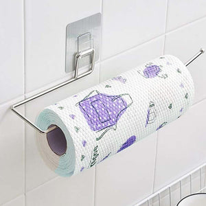 Kitchen Paper Holder Hanger Tissue Roll Towel Rack Bathroom Toilet Sink Door Hanging Organizer Storage Hook Holder m10