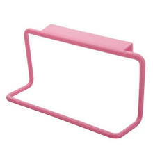 Load image into Gallery viewer, Kitchen Organizer Towel Rack Hanging Holder Bathroom Cabinet Cupboard Hanger Shelf For Kitchen Supplies Accessories